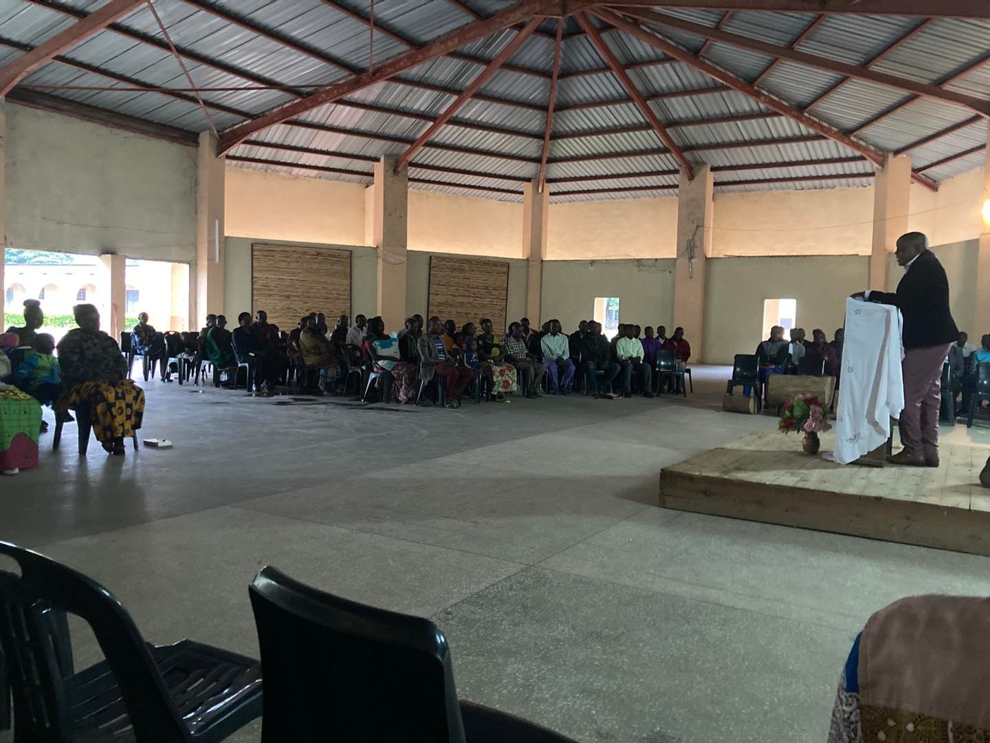 Hands-on construction work