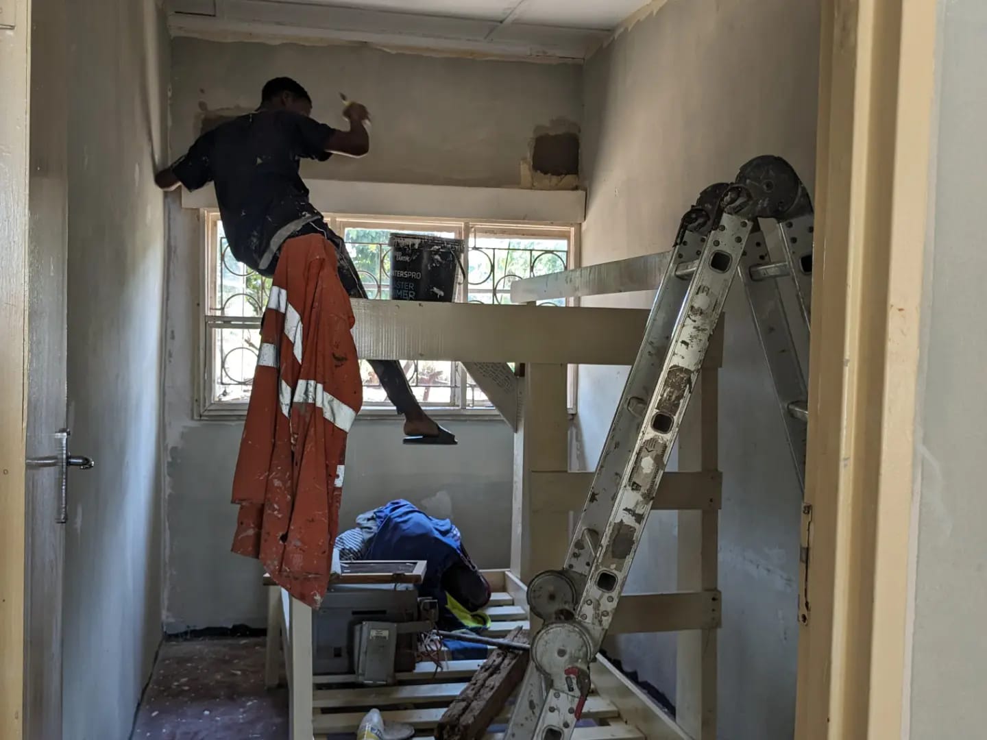 Construction projects and wood shop